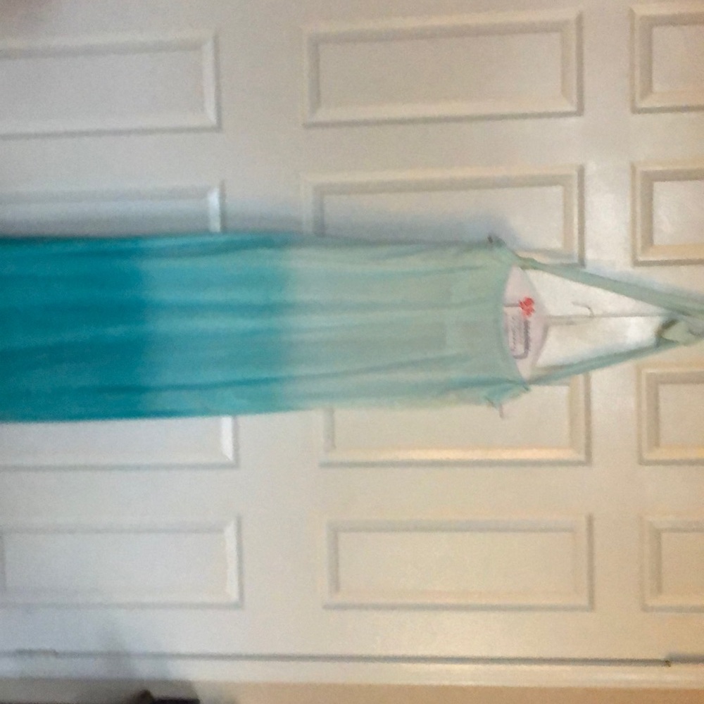 Ombré pure silk fantastic flowing maxi